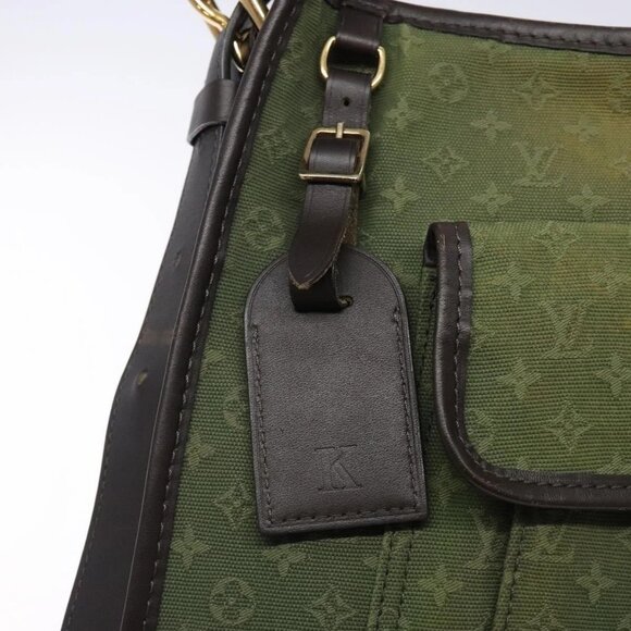LOUIS VUITTON Monogram Mini Bussus Marie Kate Bag TST Khaki M92324 Auth bs27051 - Picture 7 of 16